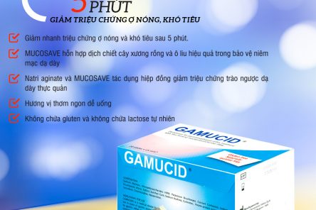 Trào ngược dạ dày uống thuốc gì? 5 lựa chọn tốt nhất bác sĩ khuyên dùng